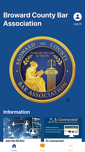 Android application Broward County Bar Assoc screenshort