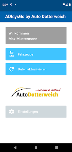 Android application ADIsysGO by Auto Dotterweich screenshort