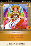 screenshot of Gayatri Mantra