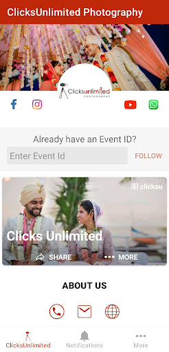 ClicksUnlimited Photography Screen 3