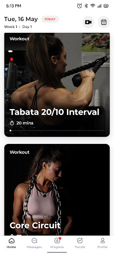 Sassy Warrior Fit Screen 2