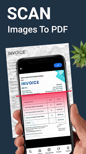 Android application PDF Scanner - Document Scanner screenshort