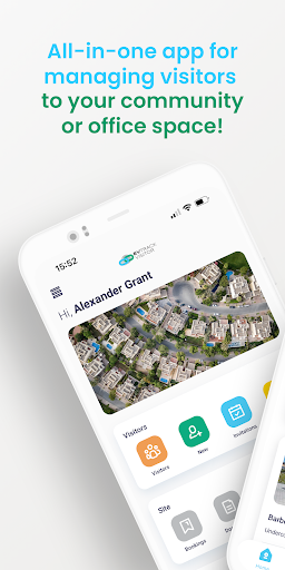 Android application EvTrack Visitor Management screenshort