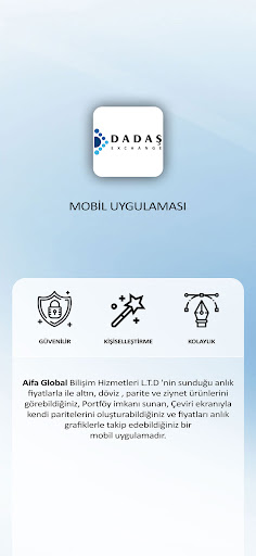 Android application Dadaş Döviz screenshort