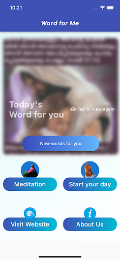 Bible Words for me Screen 3