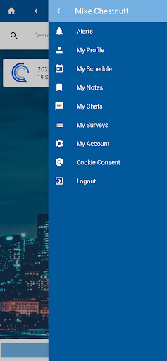 Service Council Events Screen 3