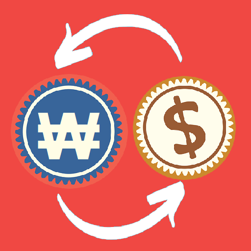 US Dollar to South Korean Won logo