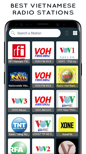 Android application Radio Vietnam đài phát thanh screenshort