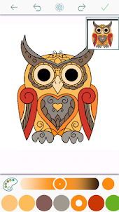 Owl Coloring Book - Pages