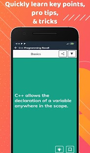 C++ Programming Recall Screenshot