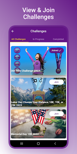 365 Mile Challenge Screen 2