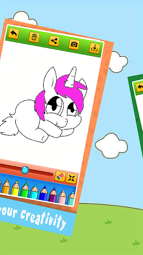Coloring Book From Unicorn
