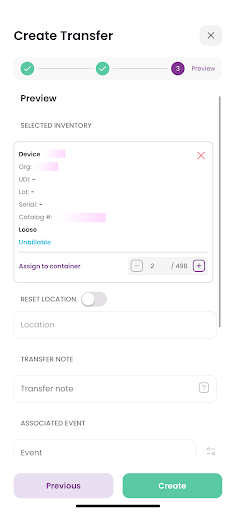 ConnectSx Beacon Screen 3