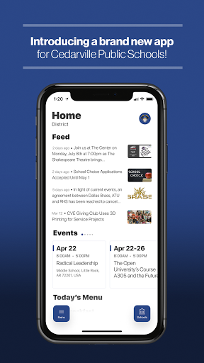 Android application Cedarville Public Schools AR screenshort