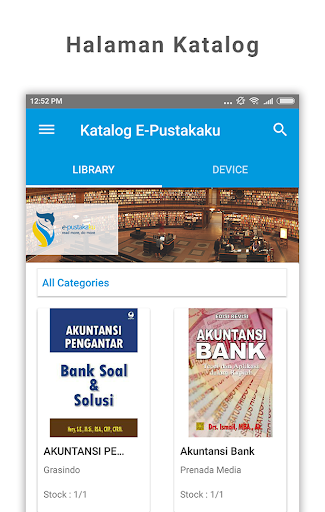 Android application E-Pustakaku - Read More Do Mor screenshort
