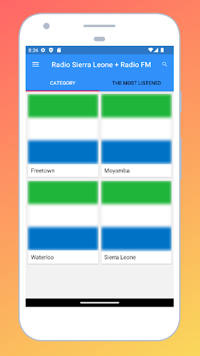 Radio Sierra Leone + Radio FM Screenshot 2 - AppWisp.com