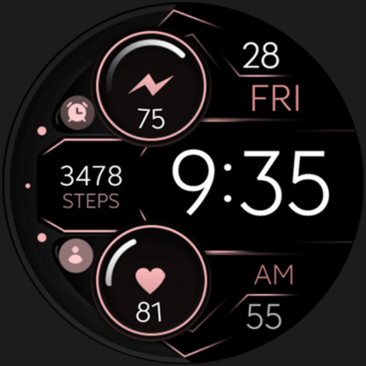 Dream 126 rose gold watch face logo