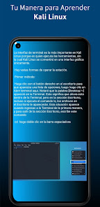 Captura de Pantalla 1 Aprende Kali Linux android