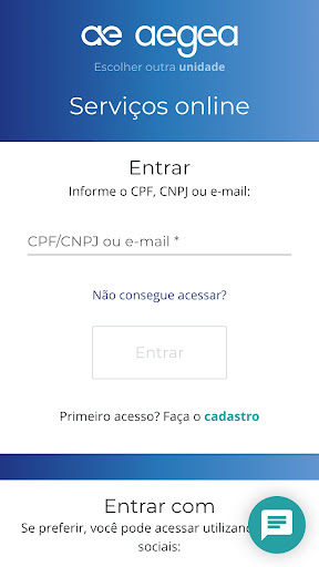 Android application Aguas App screenshort