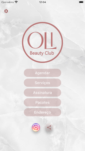Android application OLI Beauty Club screenshort