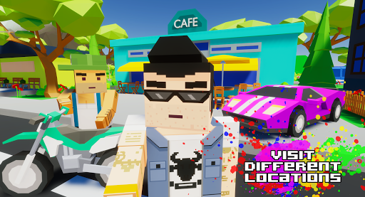 Gangster && Mafia Block City Dude Theft Pixel Car 1.08 screenshots 3