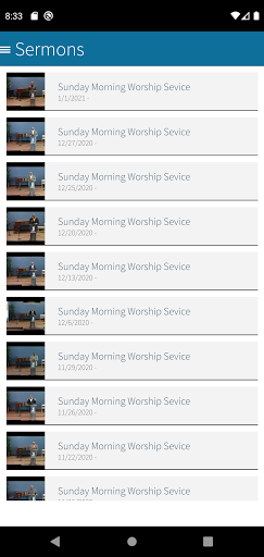Norwood Community Church Screen 2