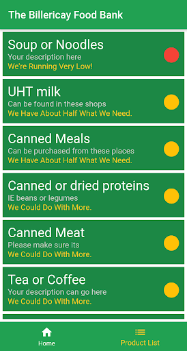 Billericay Food Bank Screen 2
