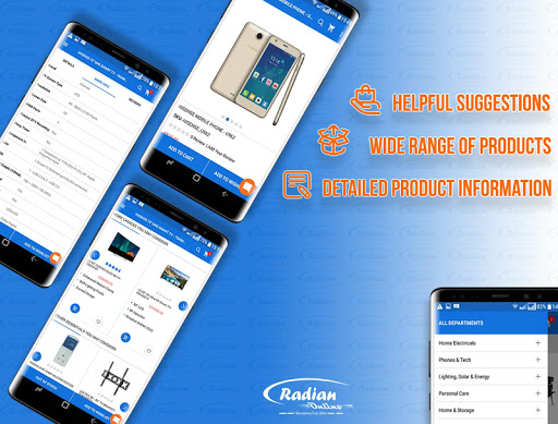 Android application Radian Online Zambia screenshort