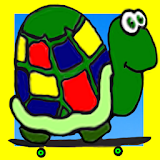 Super Tortoise On A Skateboard icon