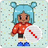 PIXEL-Toca life Pixel Art Color By Number