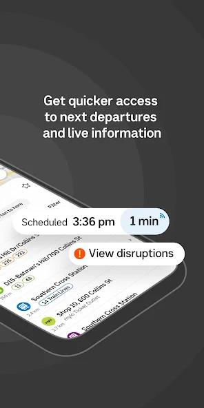 Public Transport Victoria app Images 2