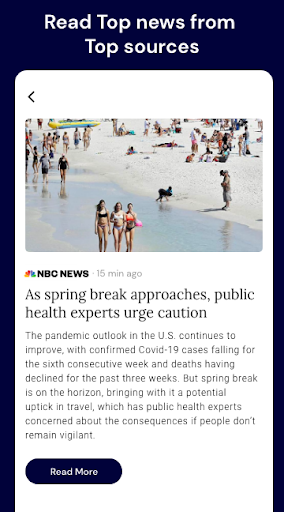 Newsplace:Dynamic News Stories Screen 3