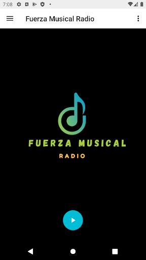 Android application Fuerza Musical Radio screenshort