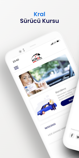 Android application Kral Sürücü Kursu screenshort