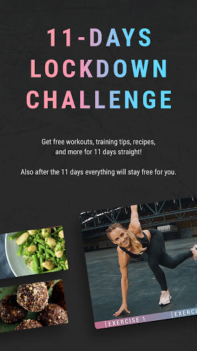 Android application HIIT the Beat - Bodyweight Wor screenshort