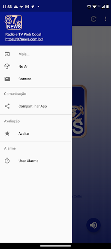 Radio e TV Web Cocal Screen 2