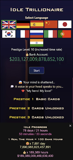 Idle Trillionaire: Money Game screenshot 3