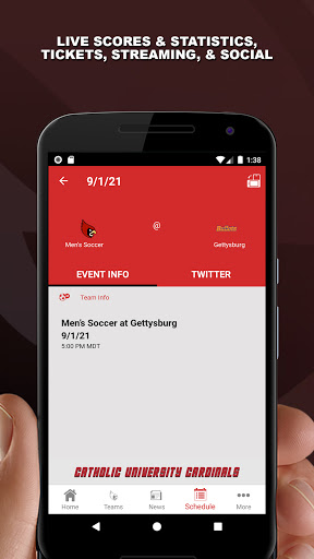 Catholic University Cardinals Screen 3