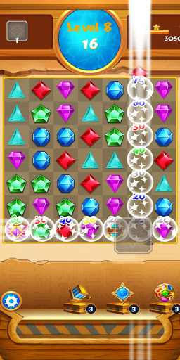 Android application Jewels Adventure - Match 3 Puz screenshort