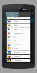 Atalhos de aplicativos - Captura de tela fácil de deslizar do aplicativo