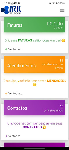 ARK Telecom Screen 2