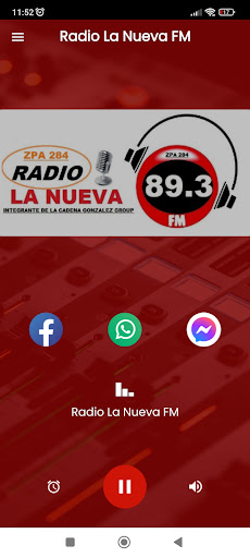 Radio La Nueva 89.3 FM Screen 2