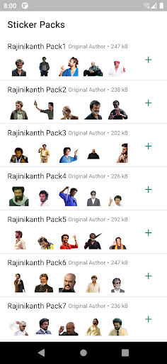 Rajinikanth Stickers Thalaiva Screen 2