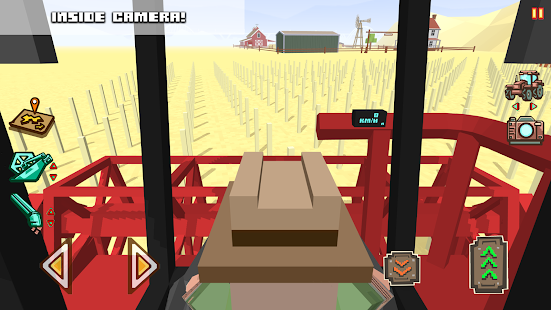 Blocky Farm Racing & Simulator - driving game Screenshot