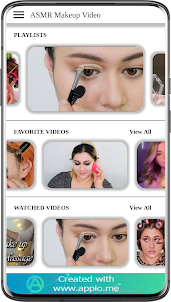 ASMR Makeup Video