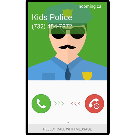 Fake call police - prank  Icon