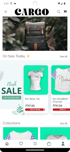 Android application Cargo screenshort