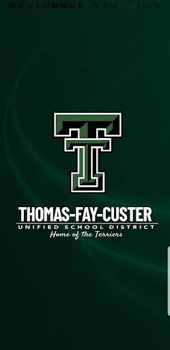Android application Thomas Fay Custer Schools screenshort
