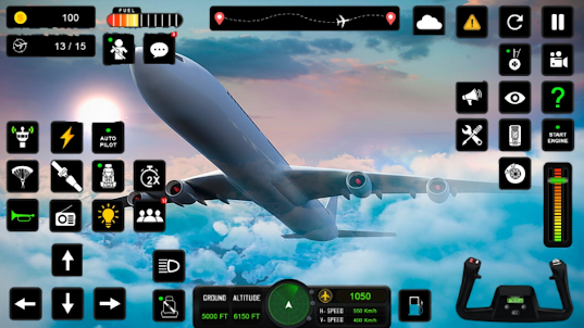 Pesawat Simulator Garuda 3D