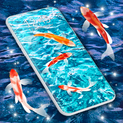 Fish 4K HD Koi Live Pond 3D 6.9.22 Icon